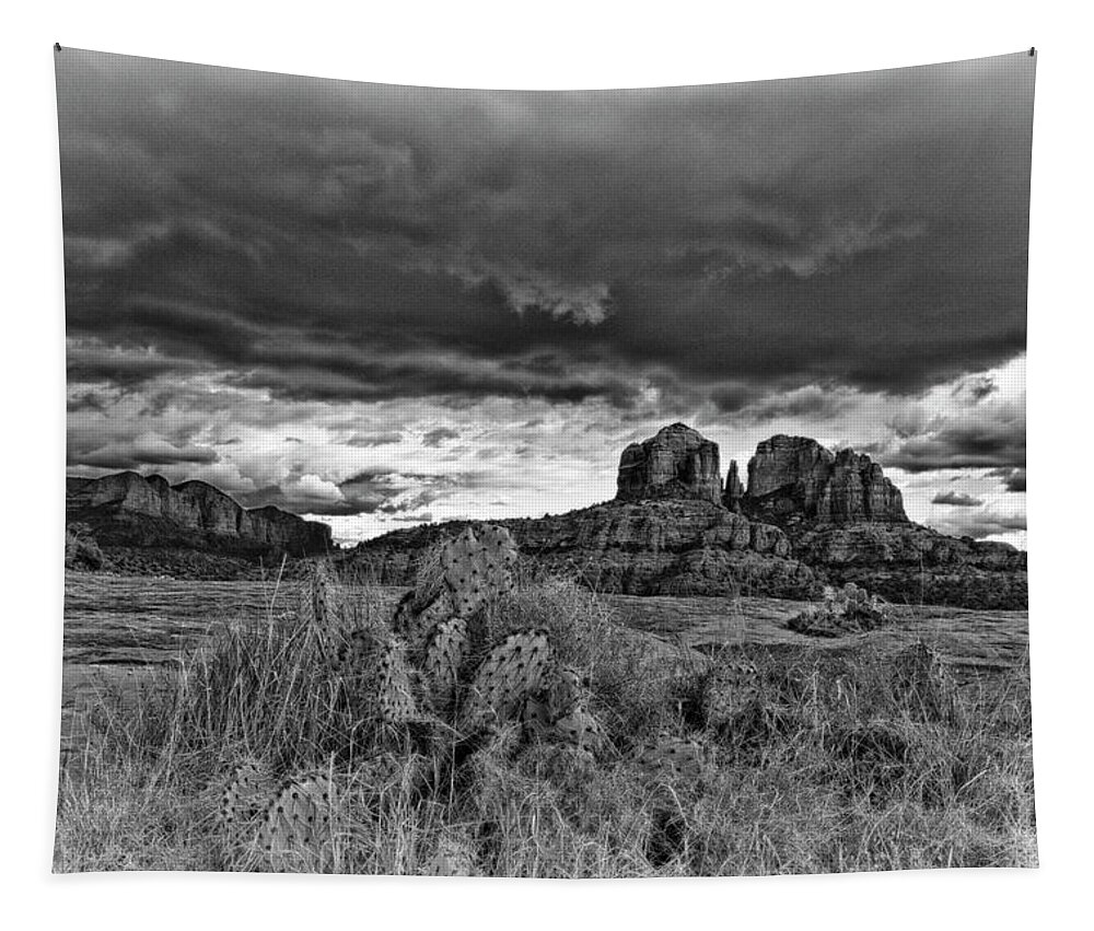Cathedral Rock Tapestry featuring the photograph Cathedral Never Fails Me by Tom Kelly