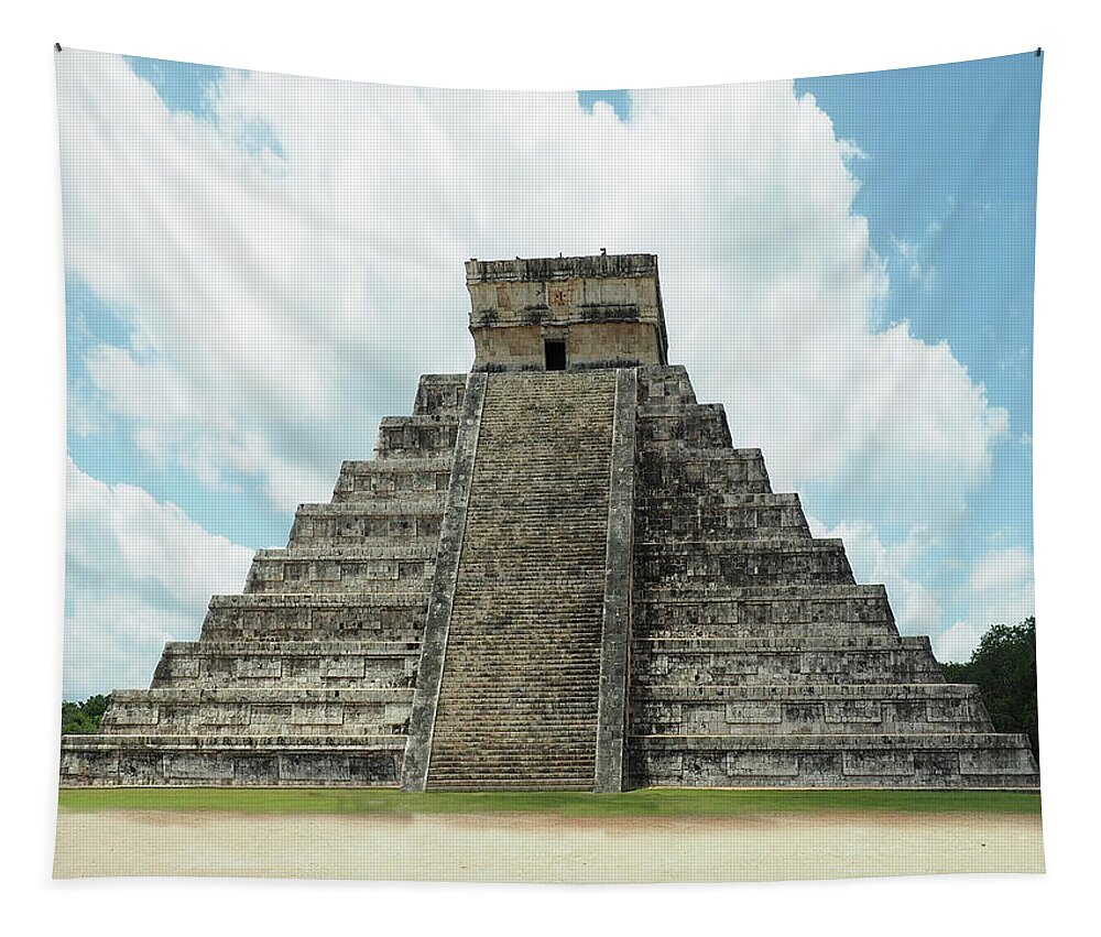 Druified Tapestry featuring the photograph Chichen Itza by Rebecca Dru