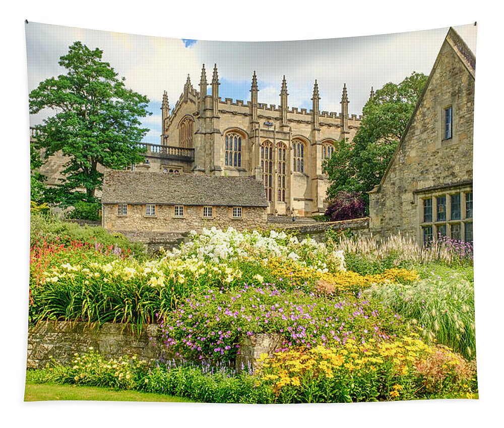 Christ Church Tapestry featuring the photograph Christ Church, Oxford by Richard Downs