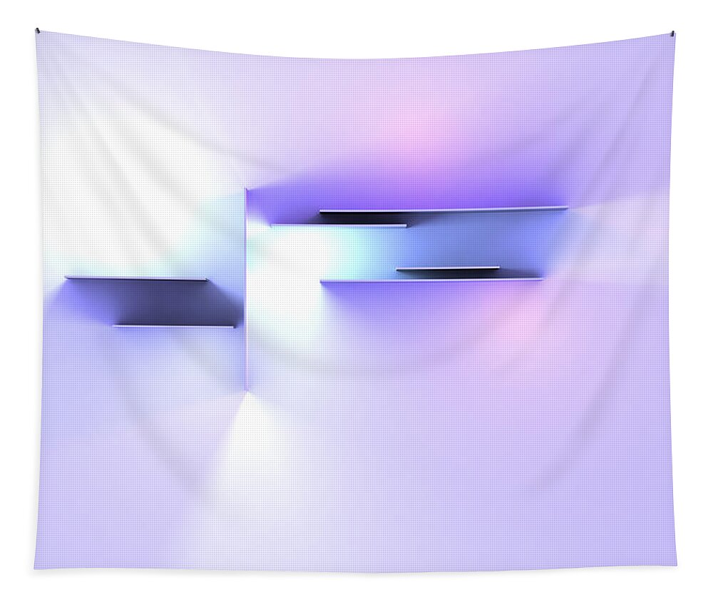 Light Tapestry featuring the digital art Chromaticity 3 by Scott Norris