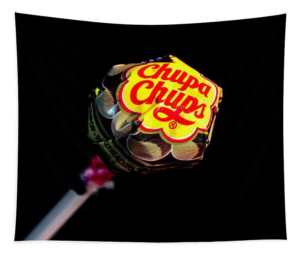 Art Tapestry featuring the photograph Chupa Chups Lollipop 3 by James Sage