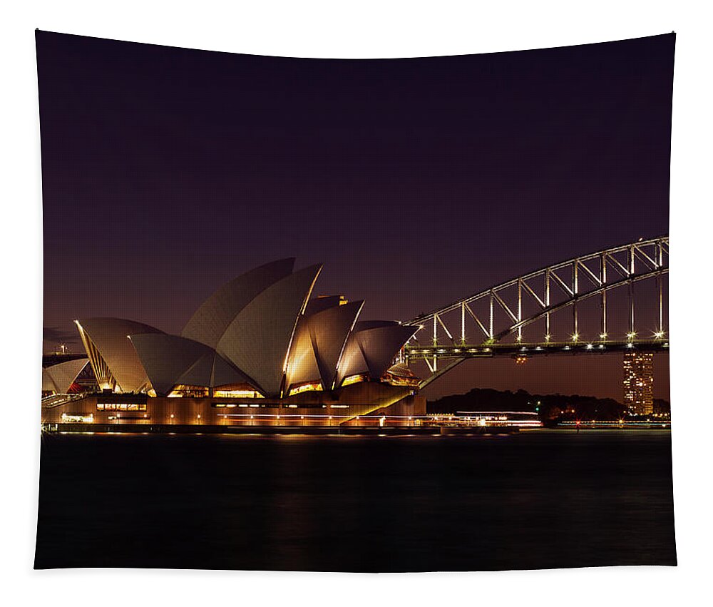 Sydney Tapestry featuring the photograph Classic Elegance by Andrew Paranavitana