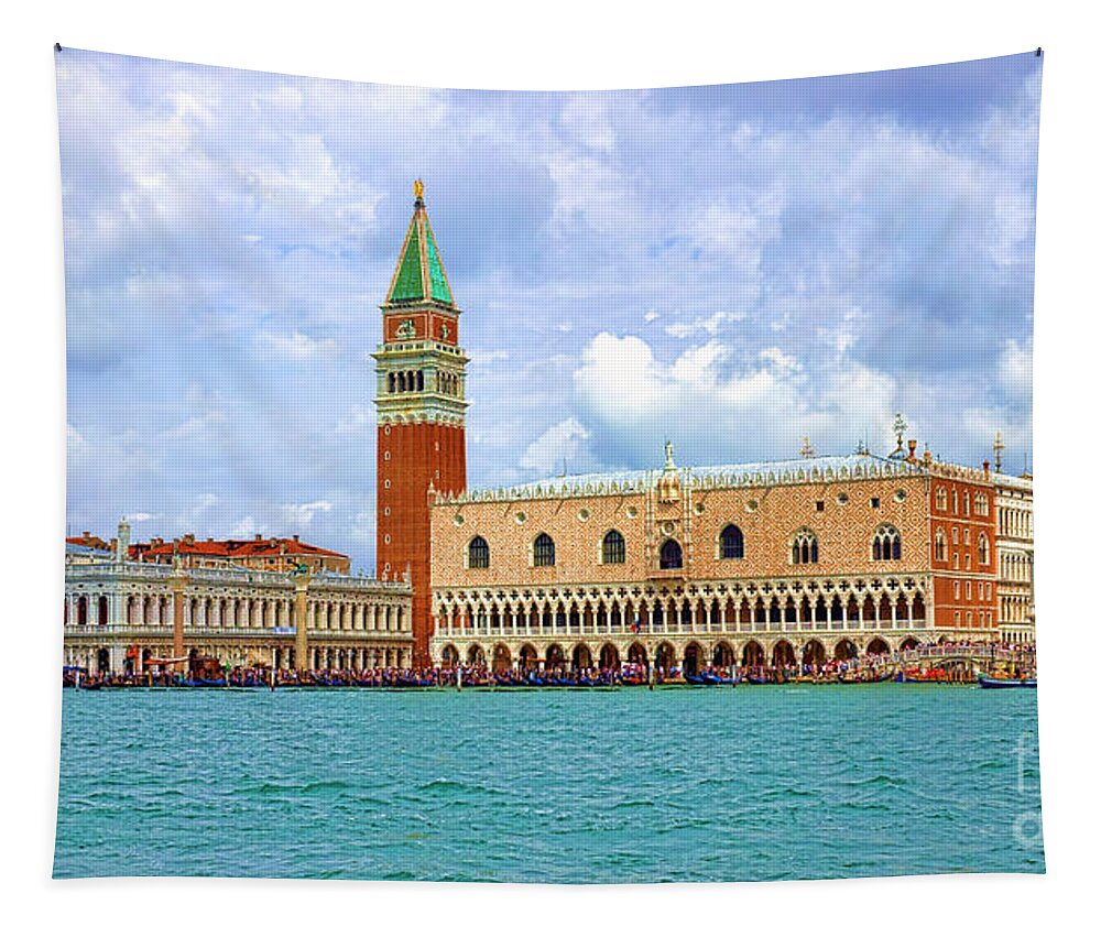Venice Tapestry featuring the photograph Classico Venezia by Olivier Le Queinec