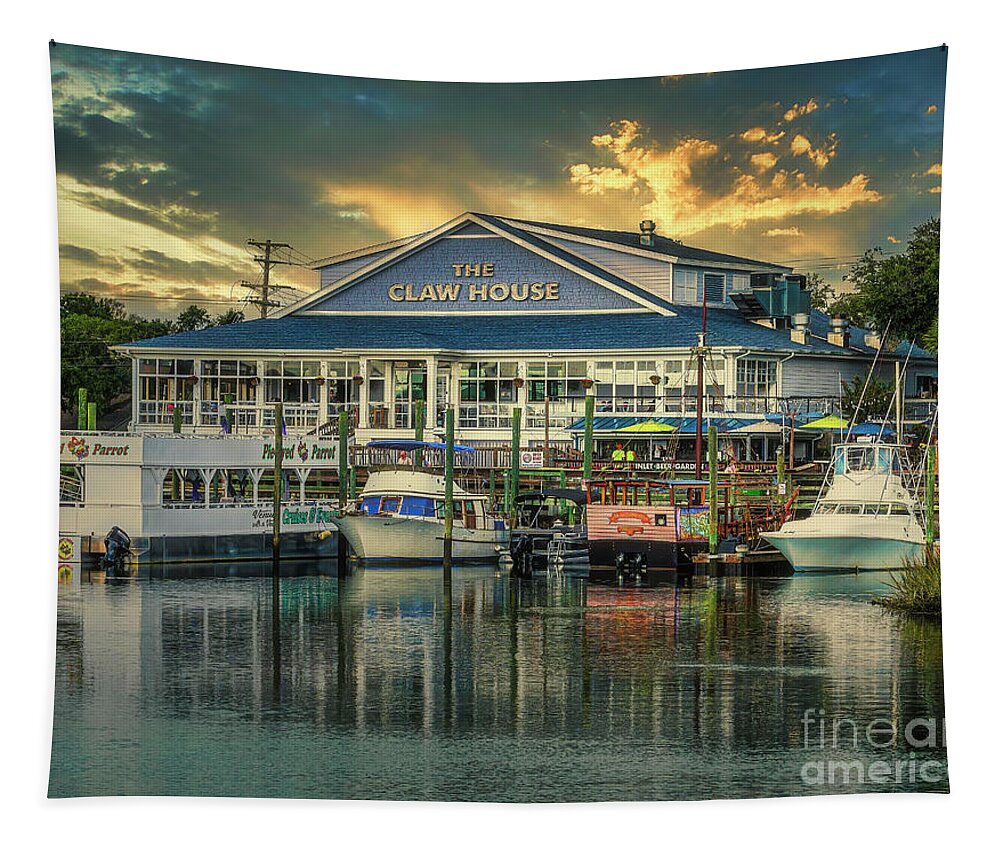 South Carolina Tapestry featuring the photograph Claw House by Nick Zelinsky Jr