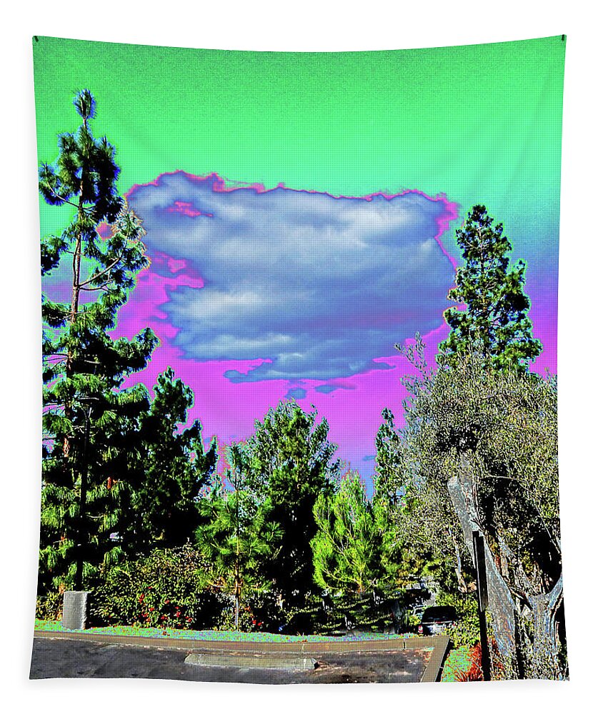 Sky Tapestry featuring the photograph Cloud Parking by Andrew Lawrence