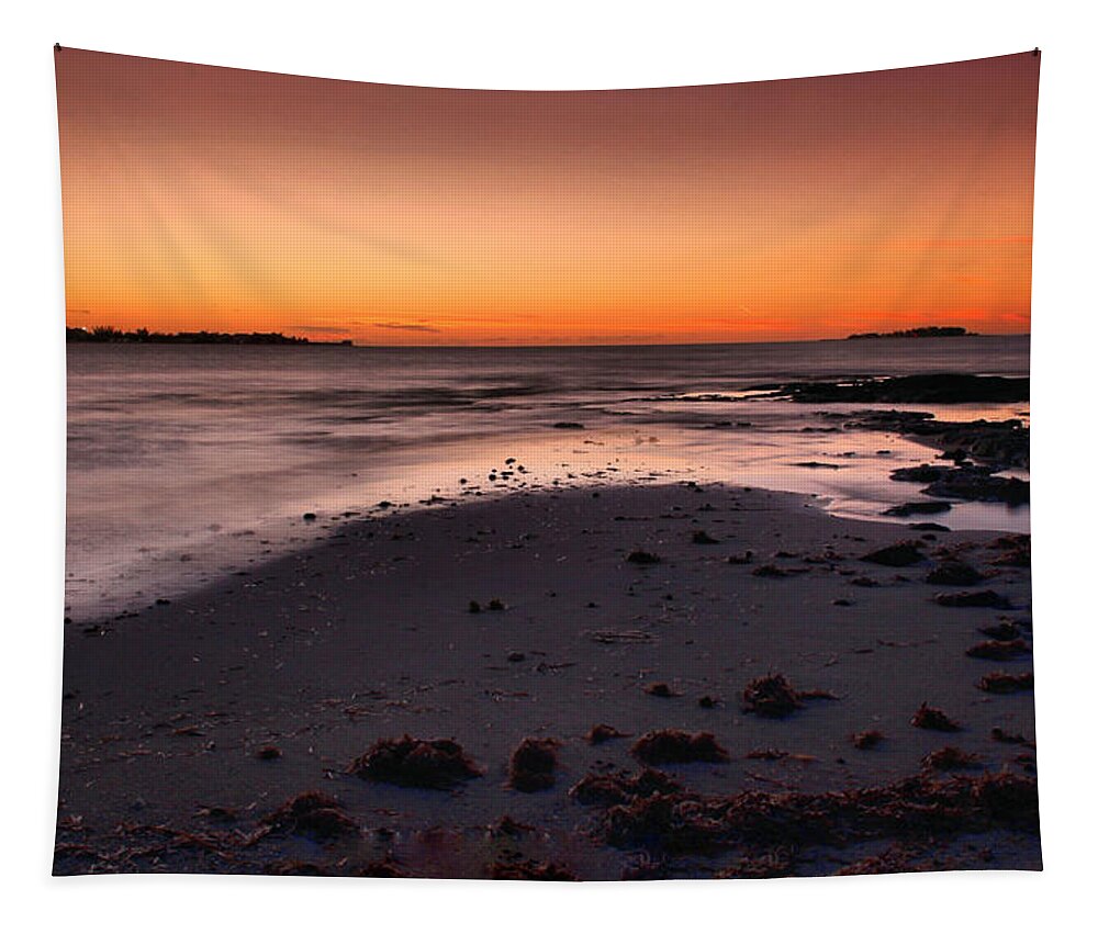 Seascape Tapestry featuring the photograph Cloudless by Montez Kerr