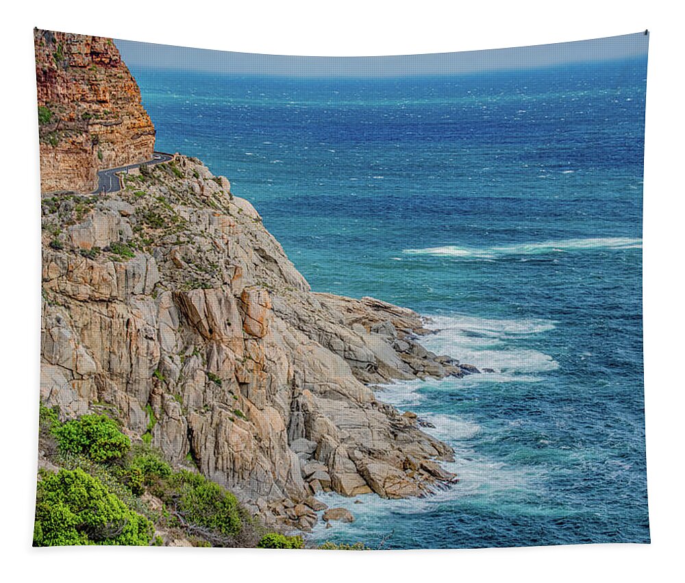 South Africa Tapestry featuring the photograph Coastal Beauty of South Africa by Marcy Wielfaert