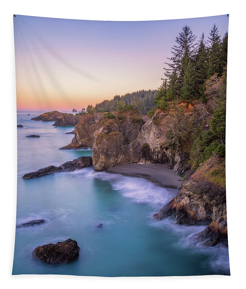 Oregon Tapestry featuring the photograph Coastal Dreaming by Darren White