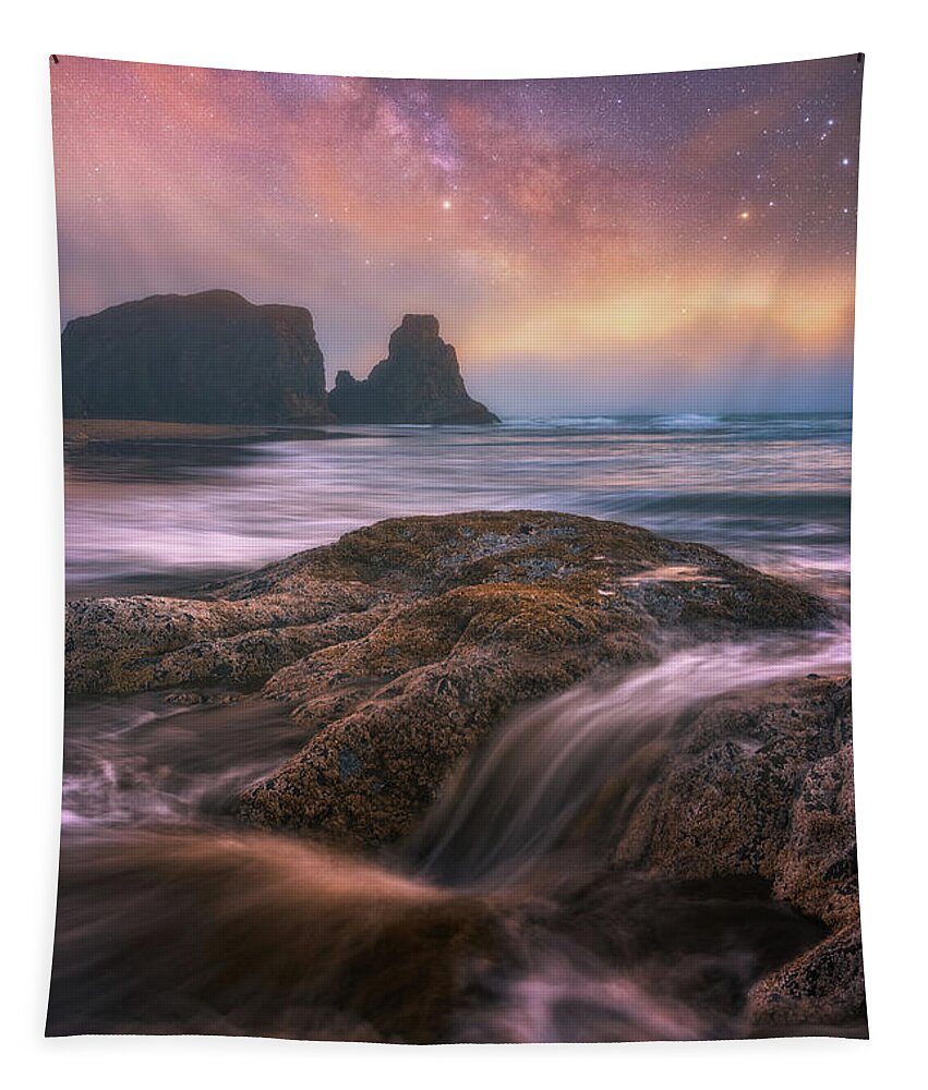 Oregon Tapestry featuring the photograph Coastal Magic by Darren White