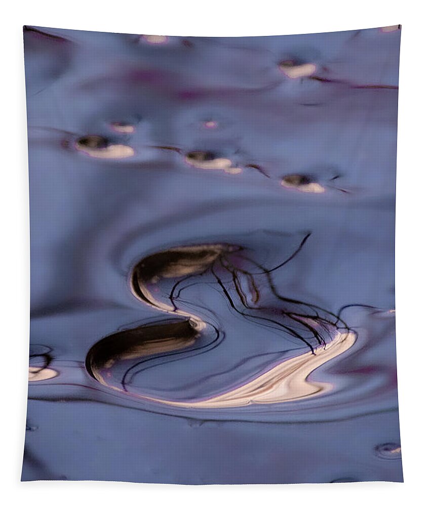 Water Tapestry featuring the photograph Cold Hearted by Linda Bonaccorsi