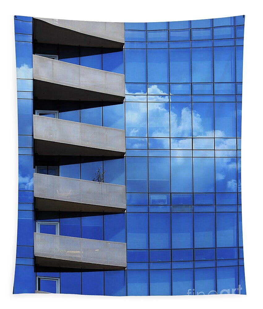 Reflection Tapestry featuring the photograph Colin's Clouds by Rick Locke - Out of the Corner of My Eye