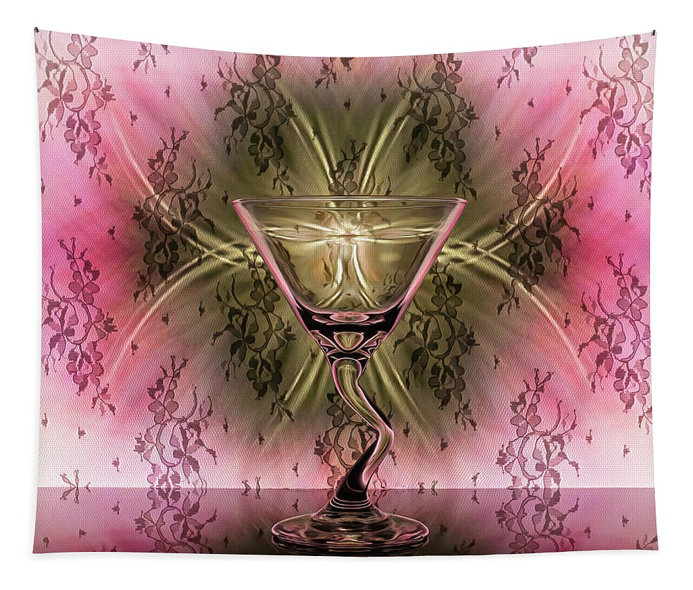 Refraction Tapestry featuring the photograph Color and Lace Refraction by Sylvia Goldkranz