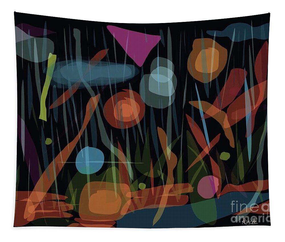Love Tapestry featuring the digital art Colorfield by Joe Roache