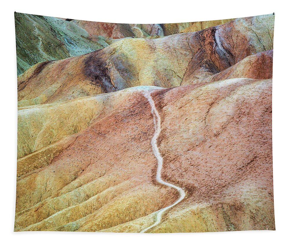 Death Valley Tapestry featuring the photograph Colorful hike by Izet Kapetanovic