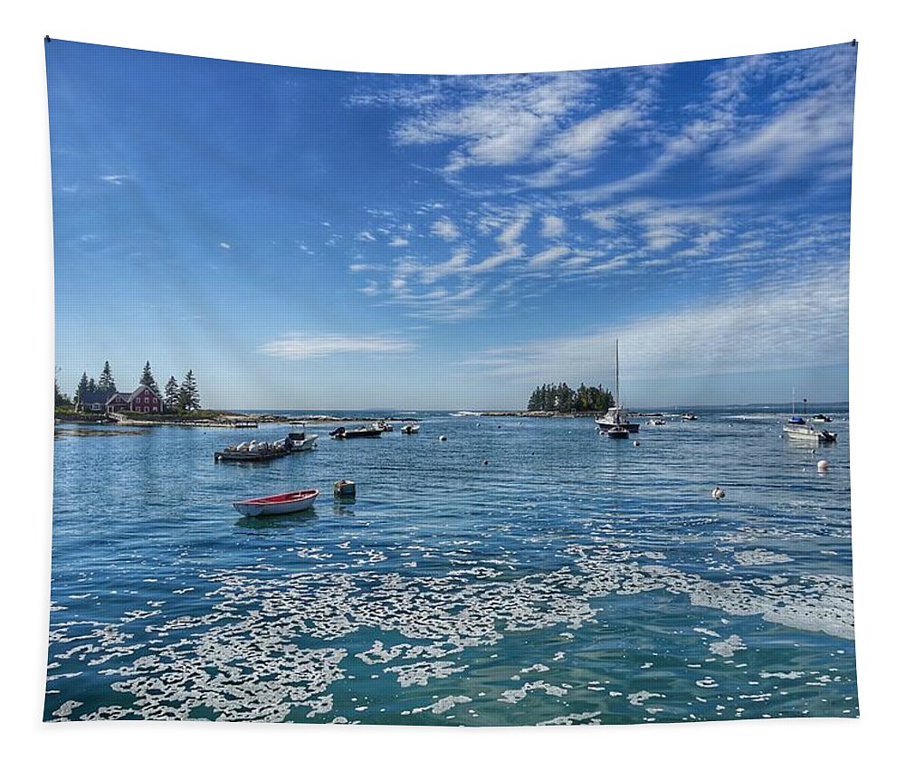 Ocean Tapestry featuring the photograph Colorful morning by Lois Lepisto
