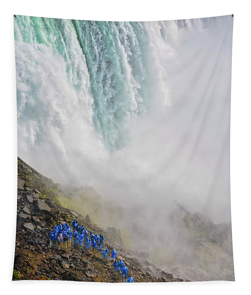 Falls Tapestry featuring the photograph Colossus by Dheeraj Mutha