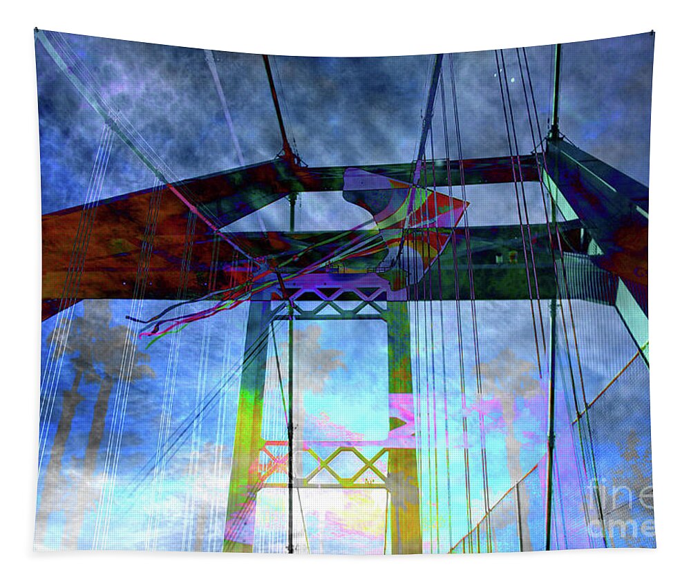 Hope Tapestry featuring the digital art Complex Hope by Katherine Erickson