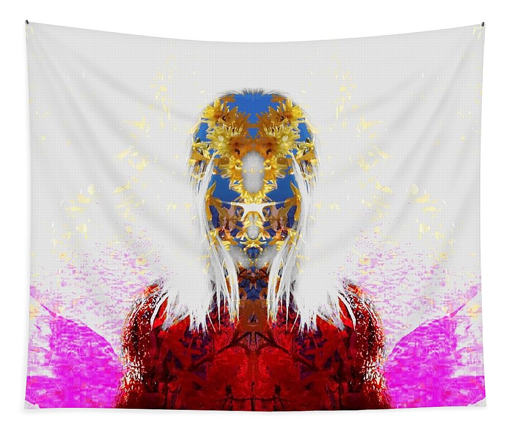 Digital Tapestry featuring the photograph Conqueror of Worlds by Alexandra Vusir