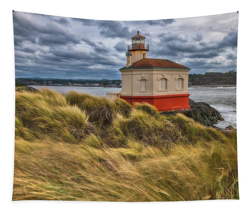 Bandon Tapestry featuring the photograph Coquille Winds by Darren White