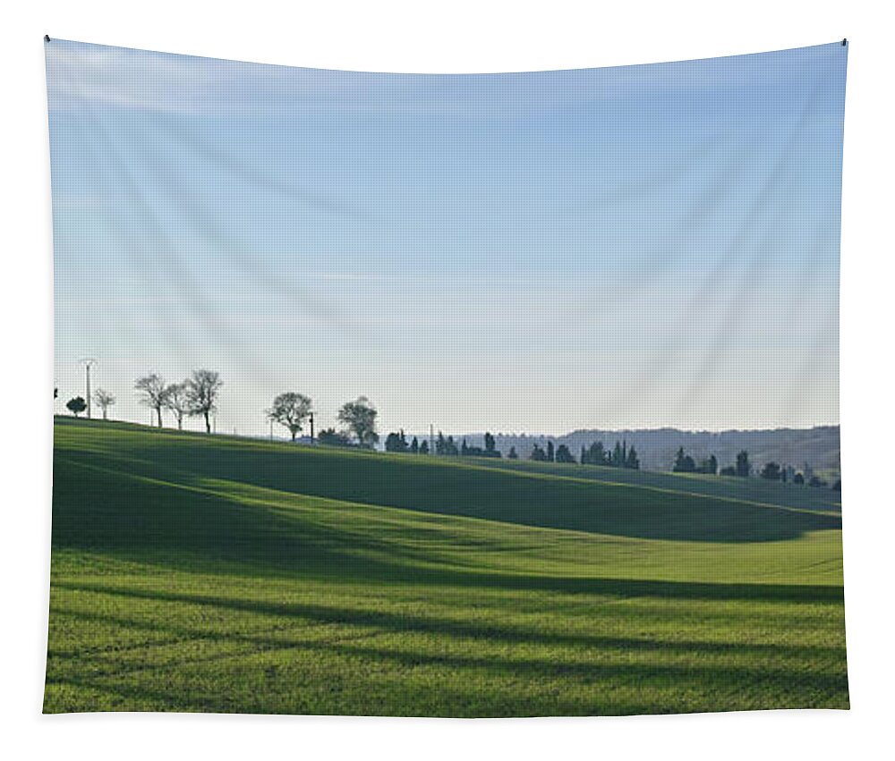 Landscape Tapestry featuring the photograph Cosmogony by Karine GADRE