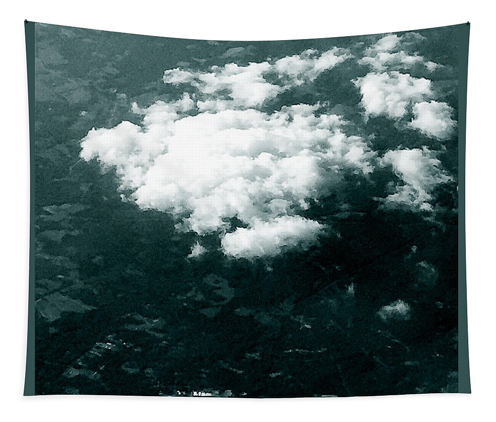 Tantilizing Cumulus Clouds Tapestry featuring the photograph Cotton Soft by Trevor A Smith