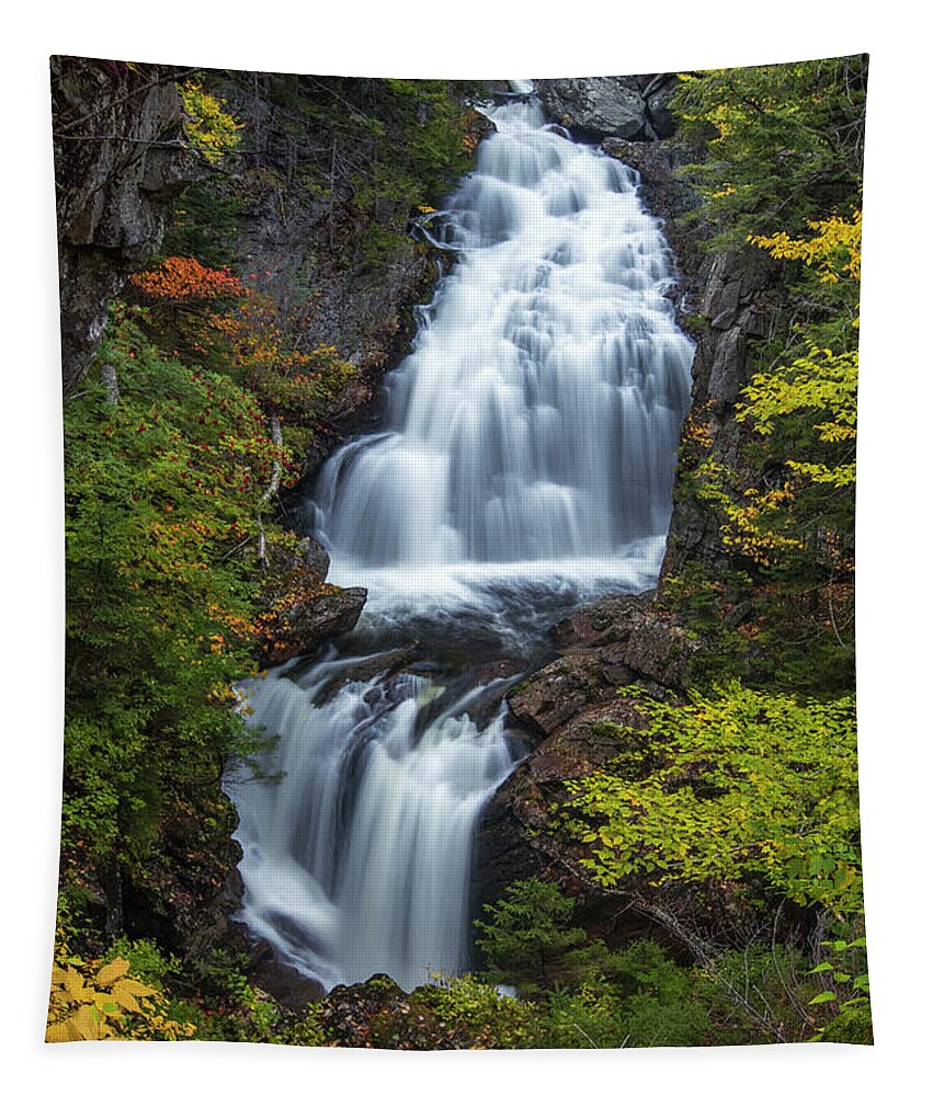 Crystal Tapestry featuring the photograph Crystal Cascade Autumn 2 by White Mountain Images