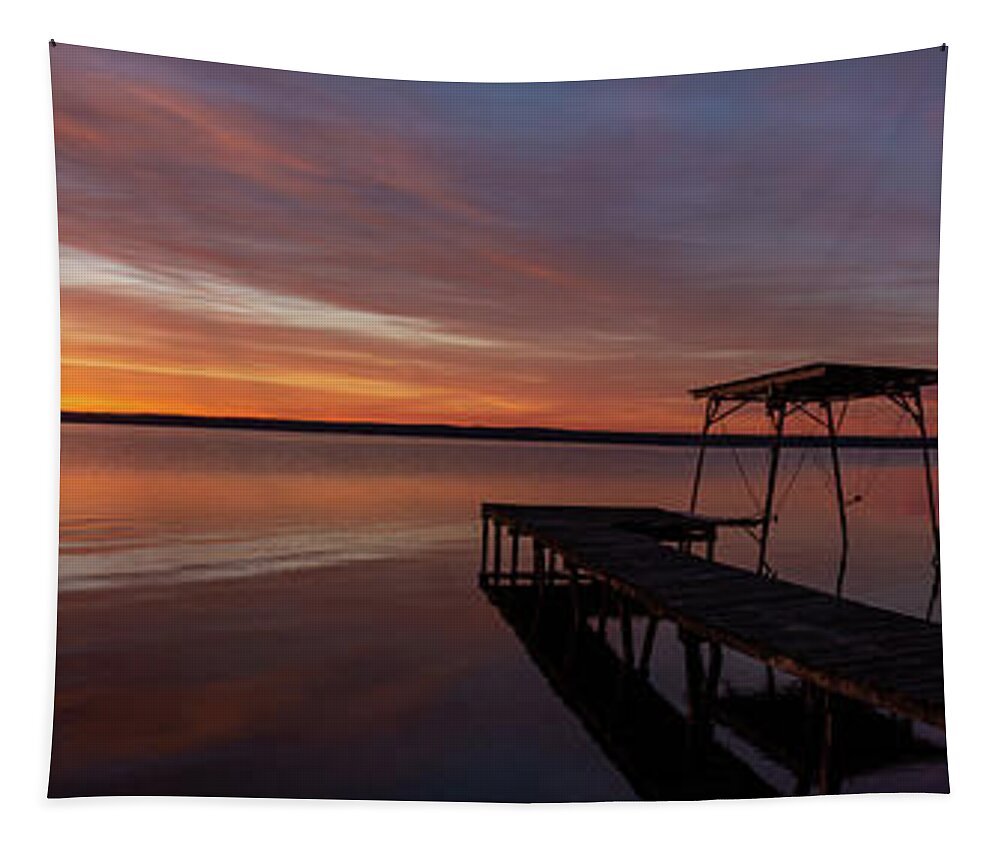 Dawn Tapestry featuring the photograph Dawn Panorama by William Norton