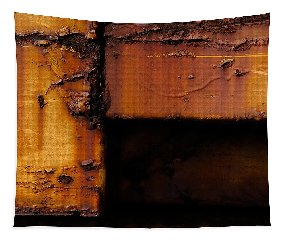 Rust Tapestry featuring the photograph Deeper Than Iron by Kreddible Trout