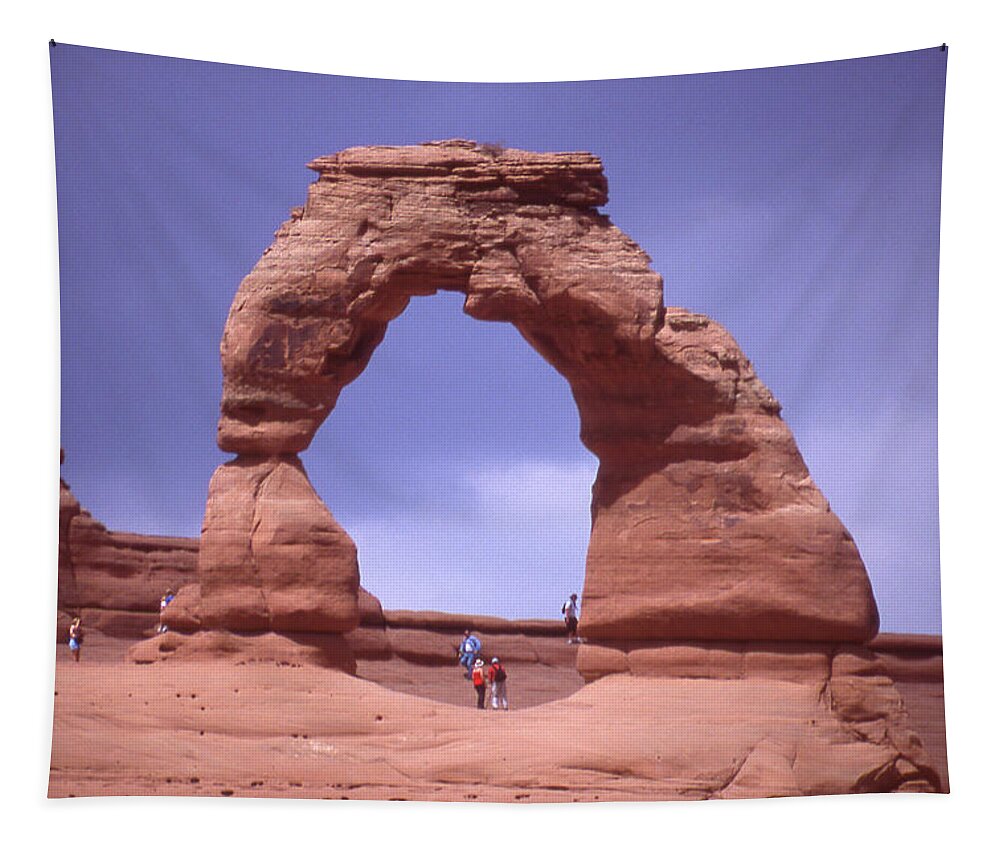 Southwest Tapestry featuring the photograph Delicate Arch 4 - Utah by Mike McGlothlen