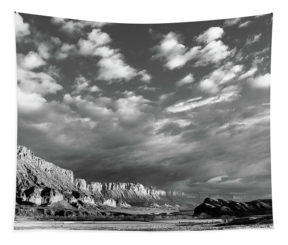  Tapestry featuring the photograph Desert panorama by Robert Miller