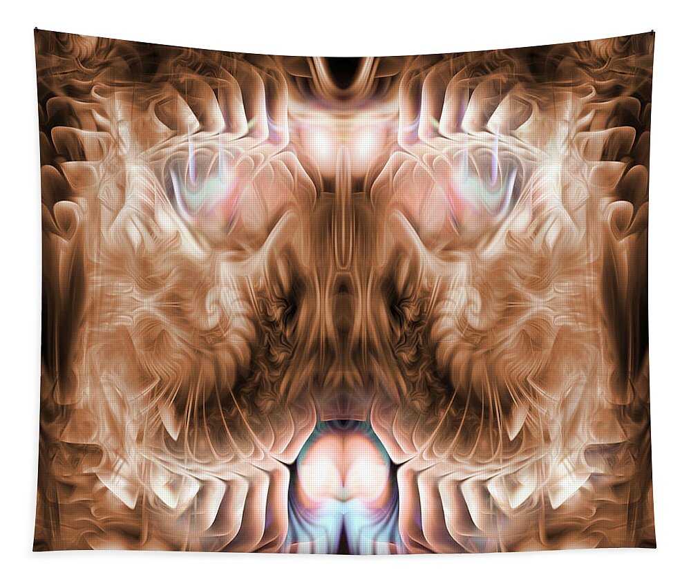 Sepia Tapestry featuring the digital art Developing ReGenesis by Jeff Malderez
