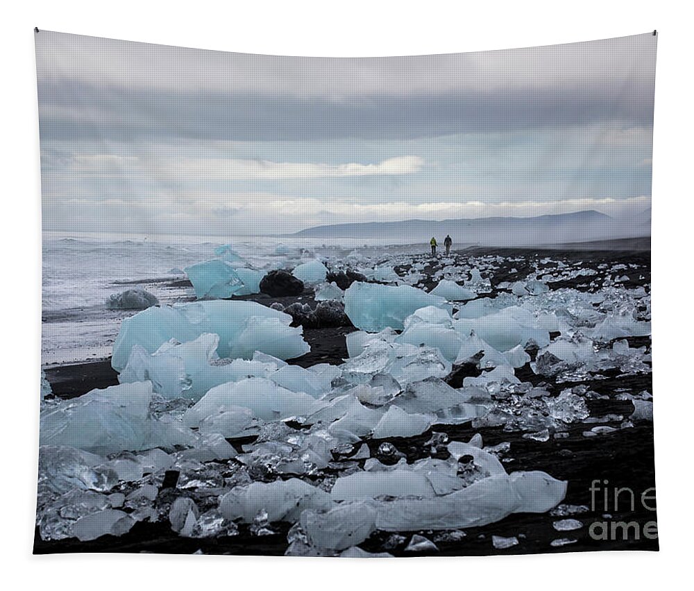 Photography Tapestry featuring the photograph Diamond Beach by Erin Marie Davis