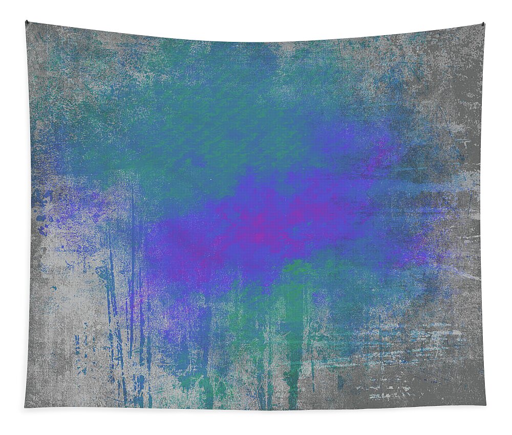 Beauty Tapestry featuring the digital art Distortion by Xrista Stavrou
