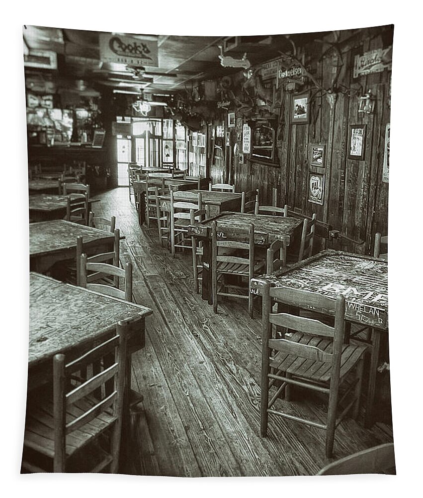 Dixie Chicken Tapestry featuring the photograph Dixie Chicken Interior by Scott Norris