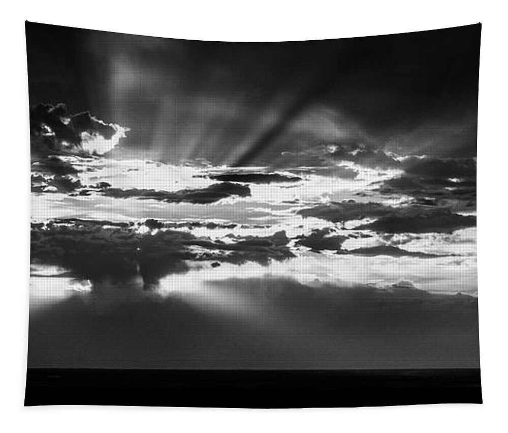 Sky Tapestry featuring the photograph Dramatic Clouds Coffee Cup by Dirk Johnson