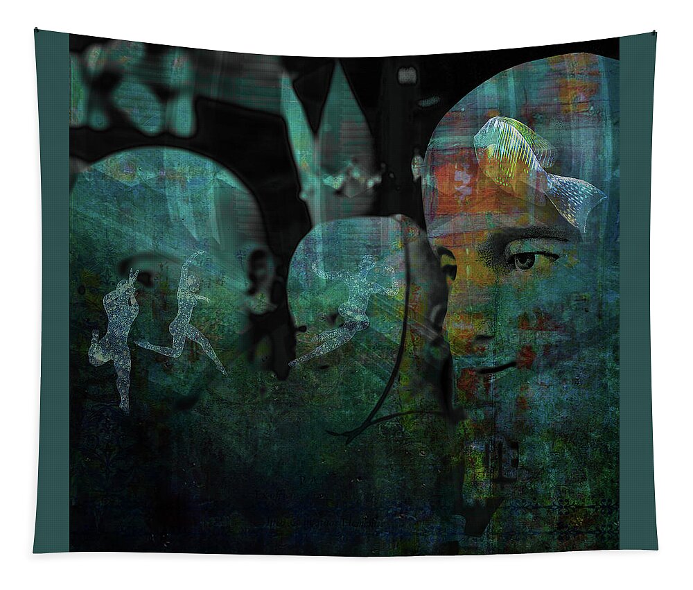 Abstract Tapestry featuring the photograph Dream #72 by Jim Signorelli