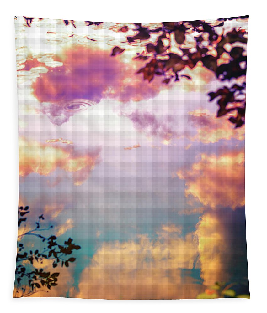 Reflection Tapestry featuring the photograph Dreamy Reflections by Becqi Sherman
