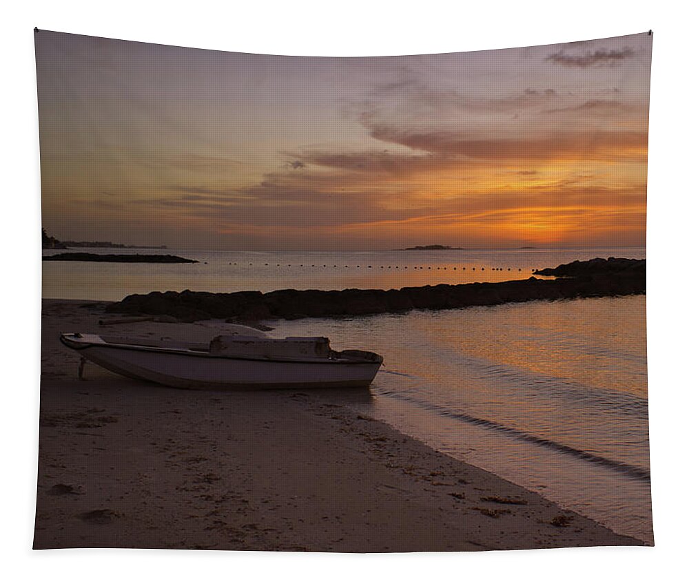 Sunset Art Tapestry featuring the photograph Drifter by Gian Smith
