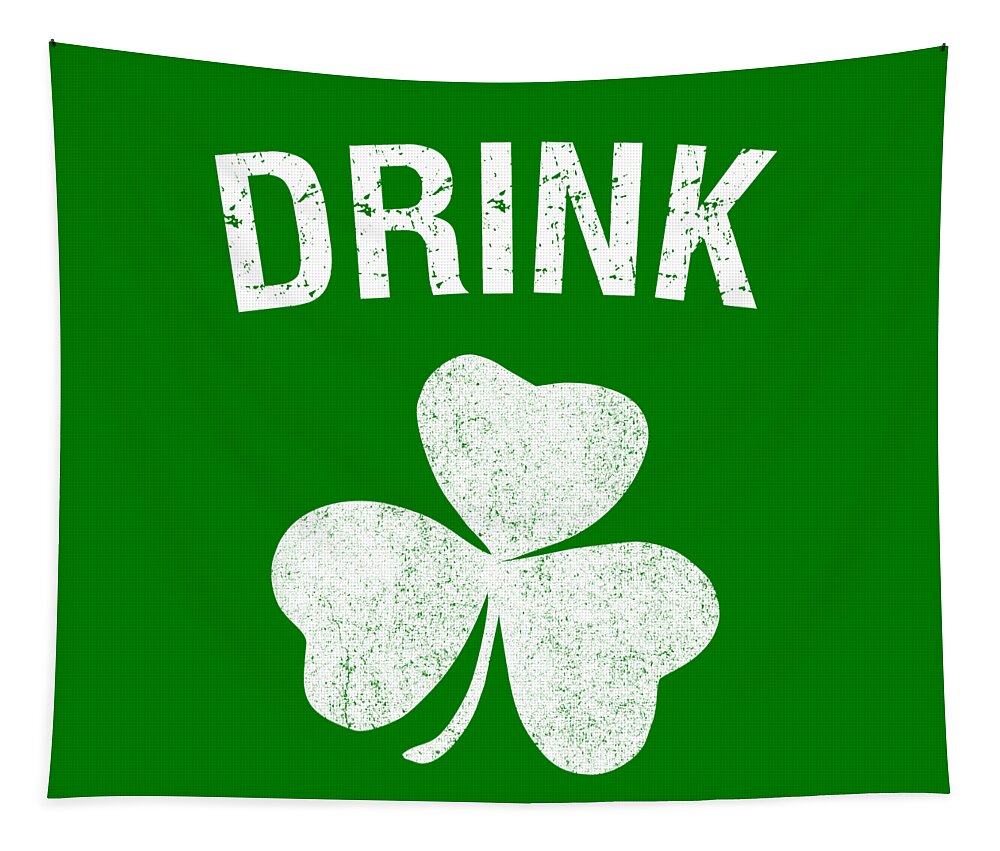 Cool Tapestry featuring the digital art Drink St Patricks Day Group by Flippin Sweet Gear