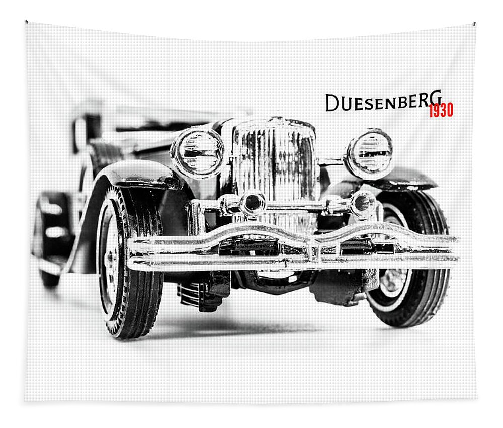 1930 Tapestry featuring the photograph Duesenberg Model J Town Car 1930 by Viktor Wallon-Hars