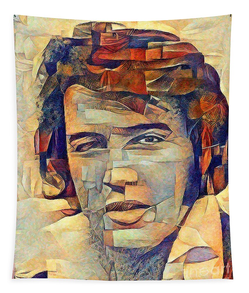 Wingsdomain Tapestry featuring the photograph Elvis Presley The King of Rock And Roll Contemporary Art 20210718 by Wingsdomain Art and Photography