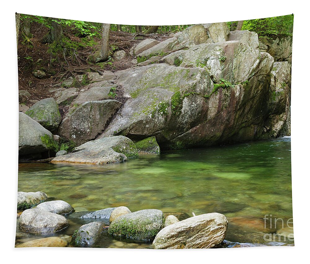 Baldface Circle Trail Tapestry featuring the photograph Emerald Pool - White Mountains New Hampshire USA by Erin Paul Donovan