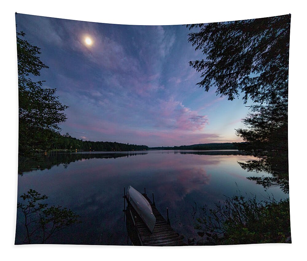 Moon Tapestry featuring the photograph Eve of the Solstice by John Meader