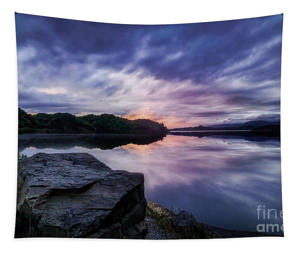 Lake Tapestry featuring the photograph Evening Reflections by Shelia Hunt