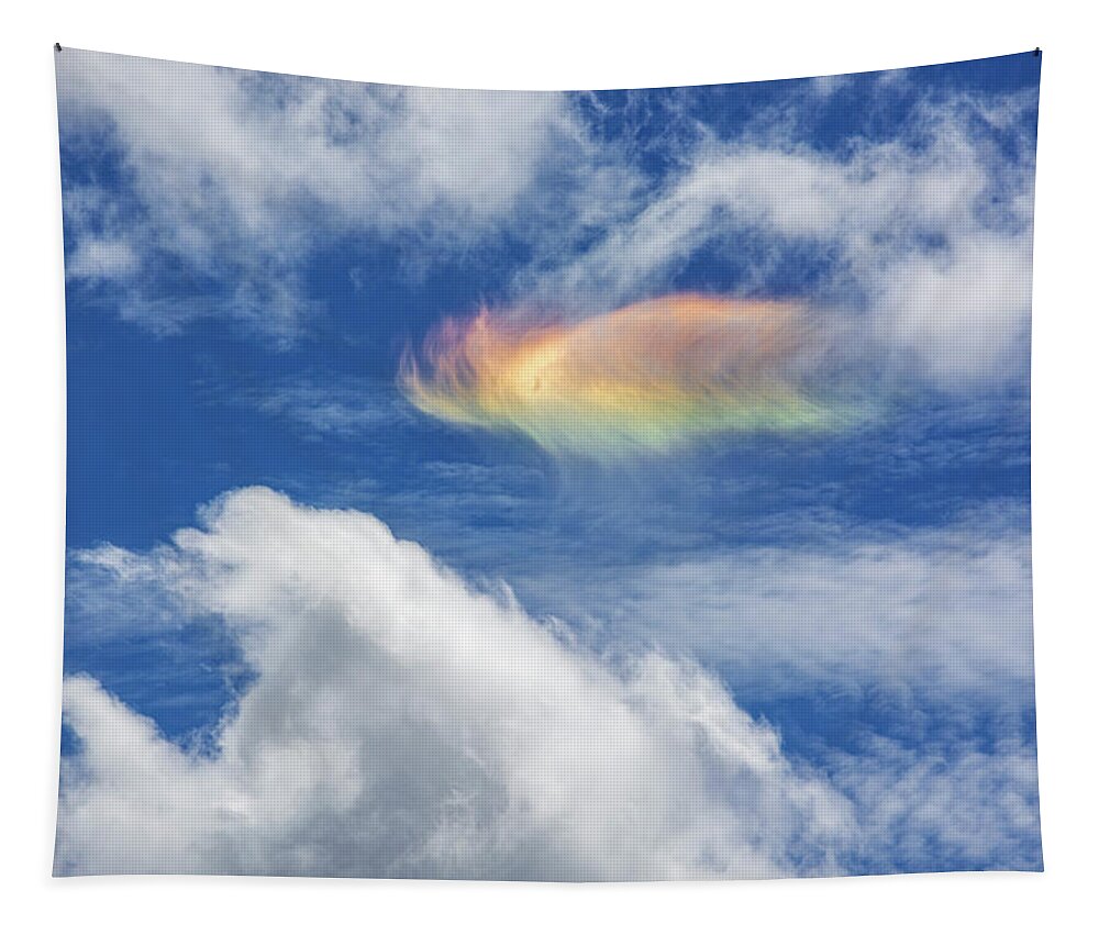 Colours Tapestry featuring the photograph Fire Rainbow by Pelo Blanco Photo