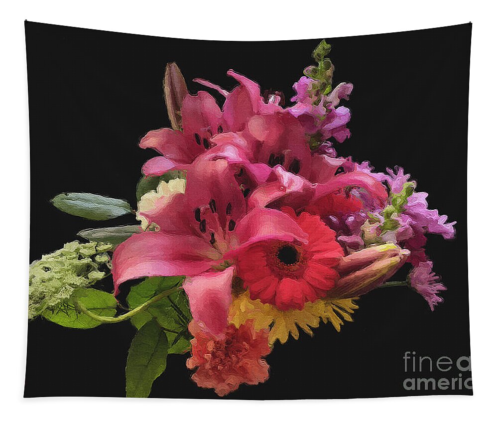 Flowers Tapestry featuring the photograph Floral Profusion by Brian Watt