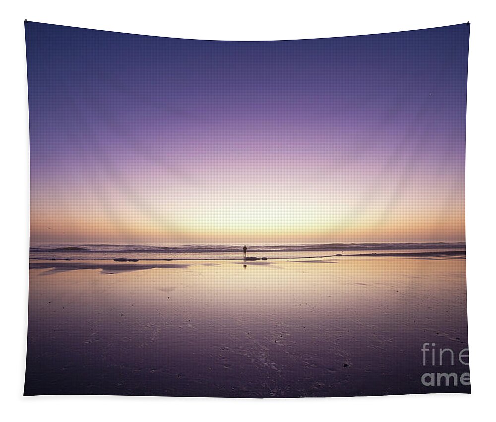 Dawn Tapestry featuring the photograph Flow by Becqi Sherman