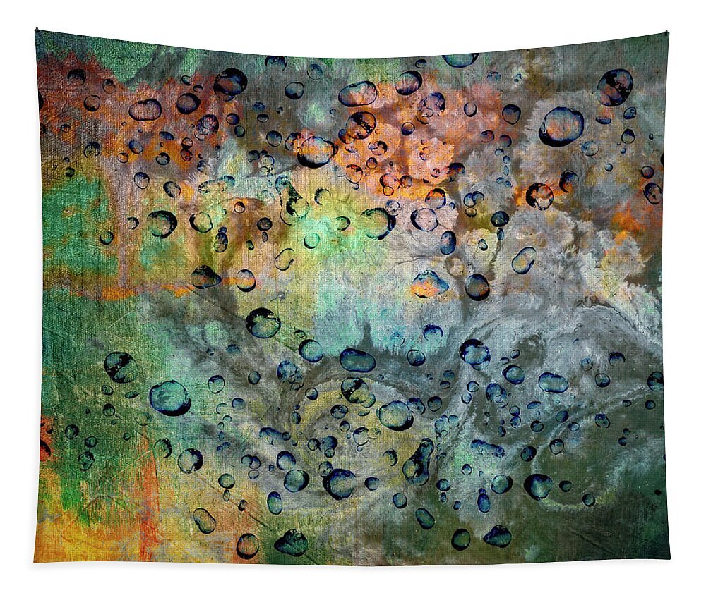 Abstract Tapestry featuring the digital art Fluidity in Motion by Sandra Selle Rodriguez