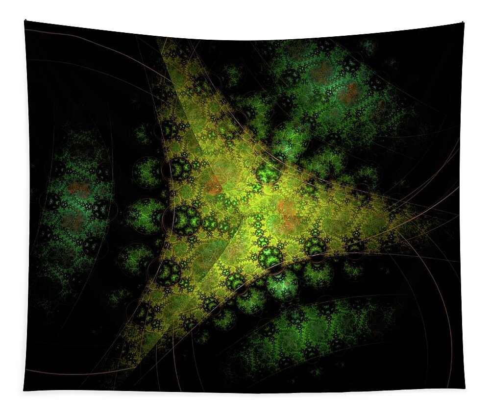 Home Tapestry featuring the digital art Fly On Your Wall by Jeff Iverson