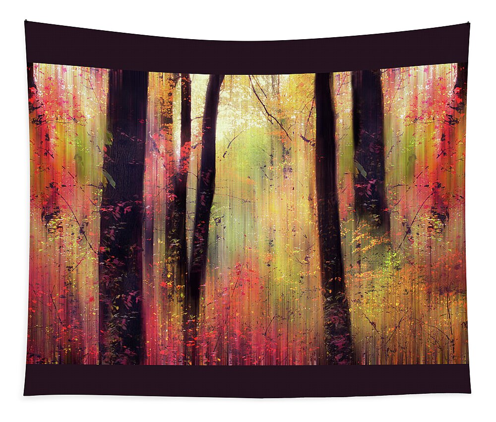 Forest Tapestry featuring the photograph Forest Frolic by Jessica Jenney